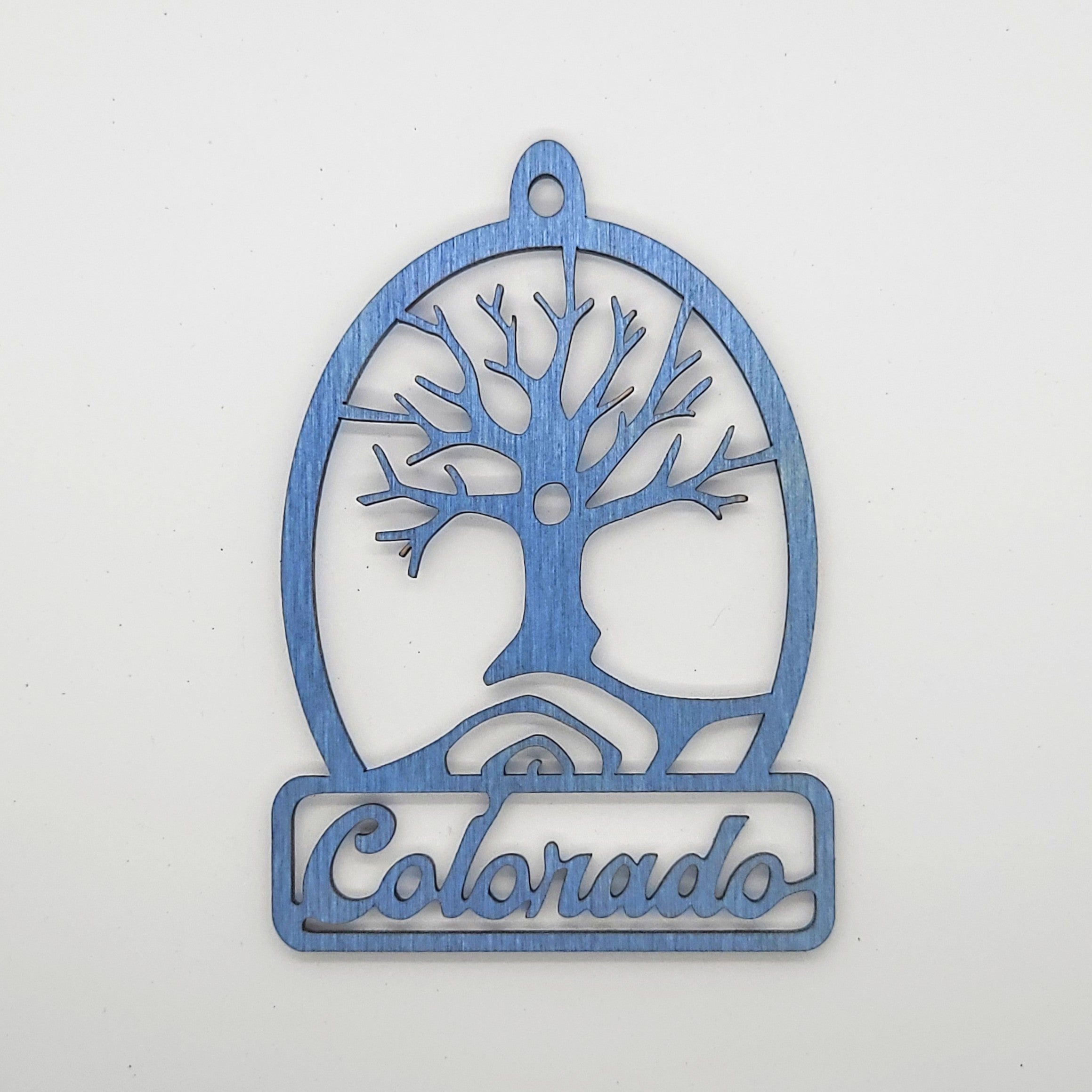 Colorado Spiral Tree Ornament