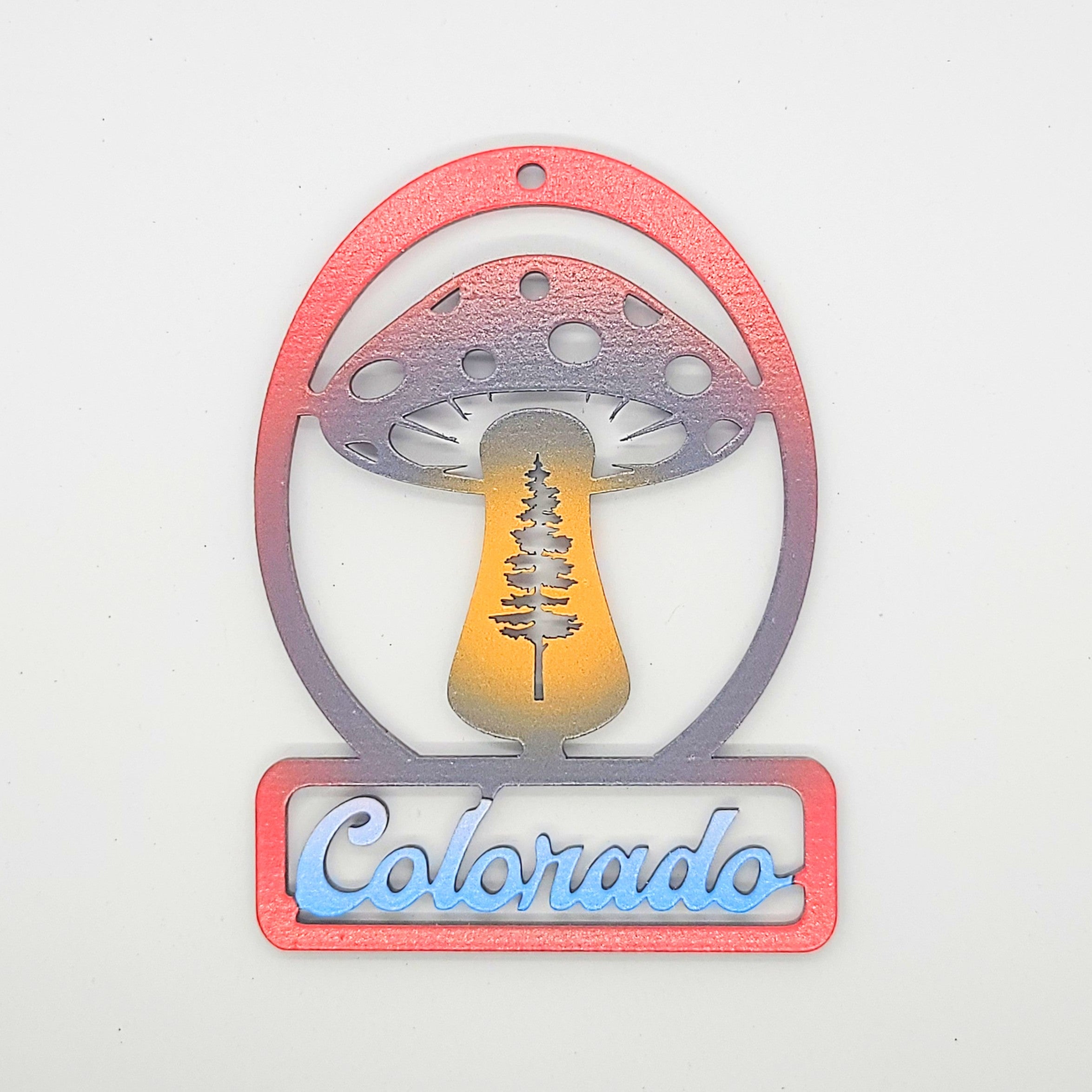 Colorado Mushroom Ornament