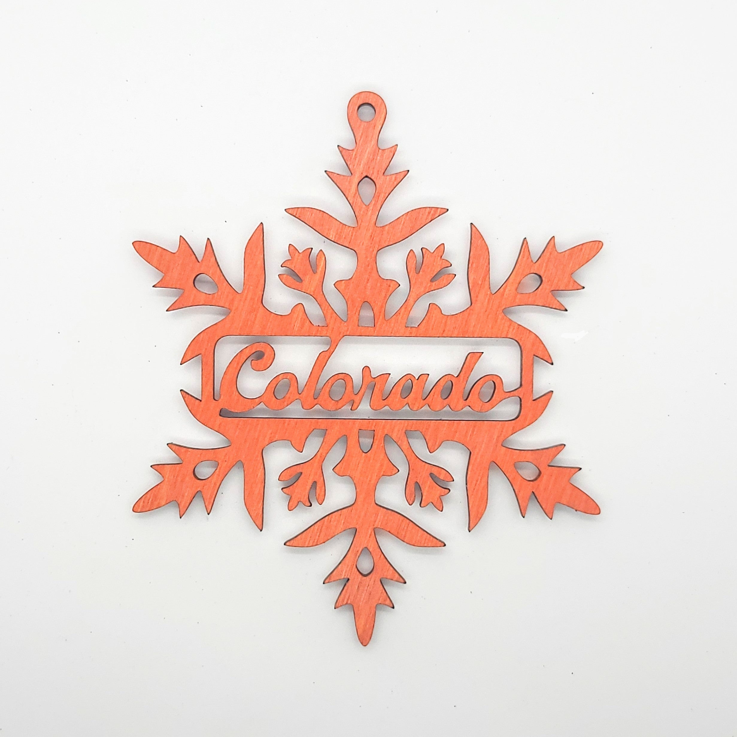 Colorado Snow Flake Ornament