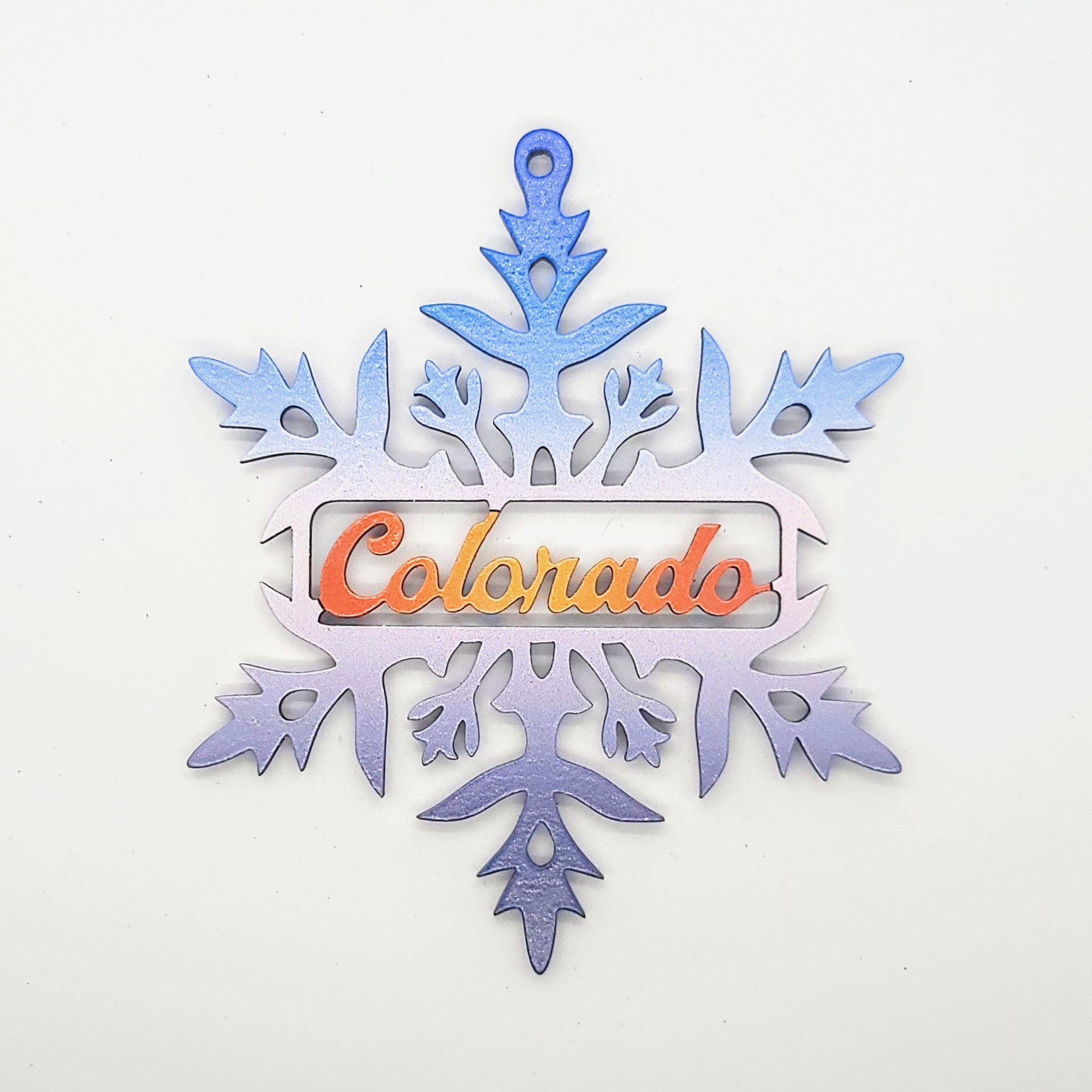 Colorado Snow Flake Ornament