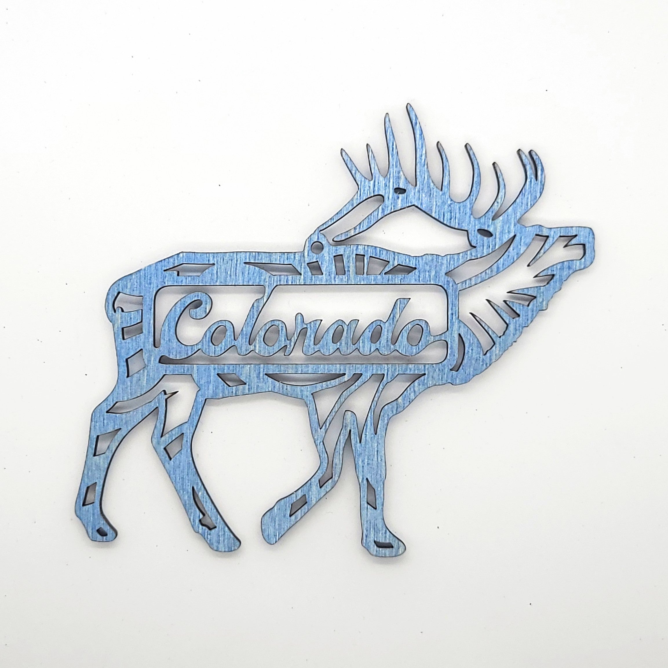 Colorado Elk Ornament