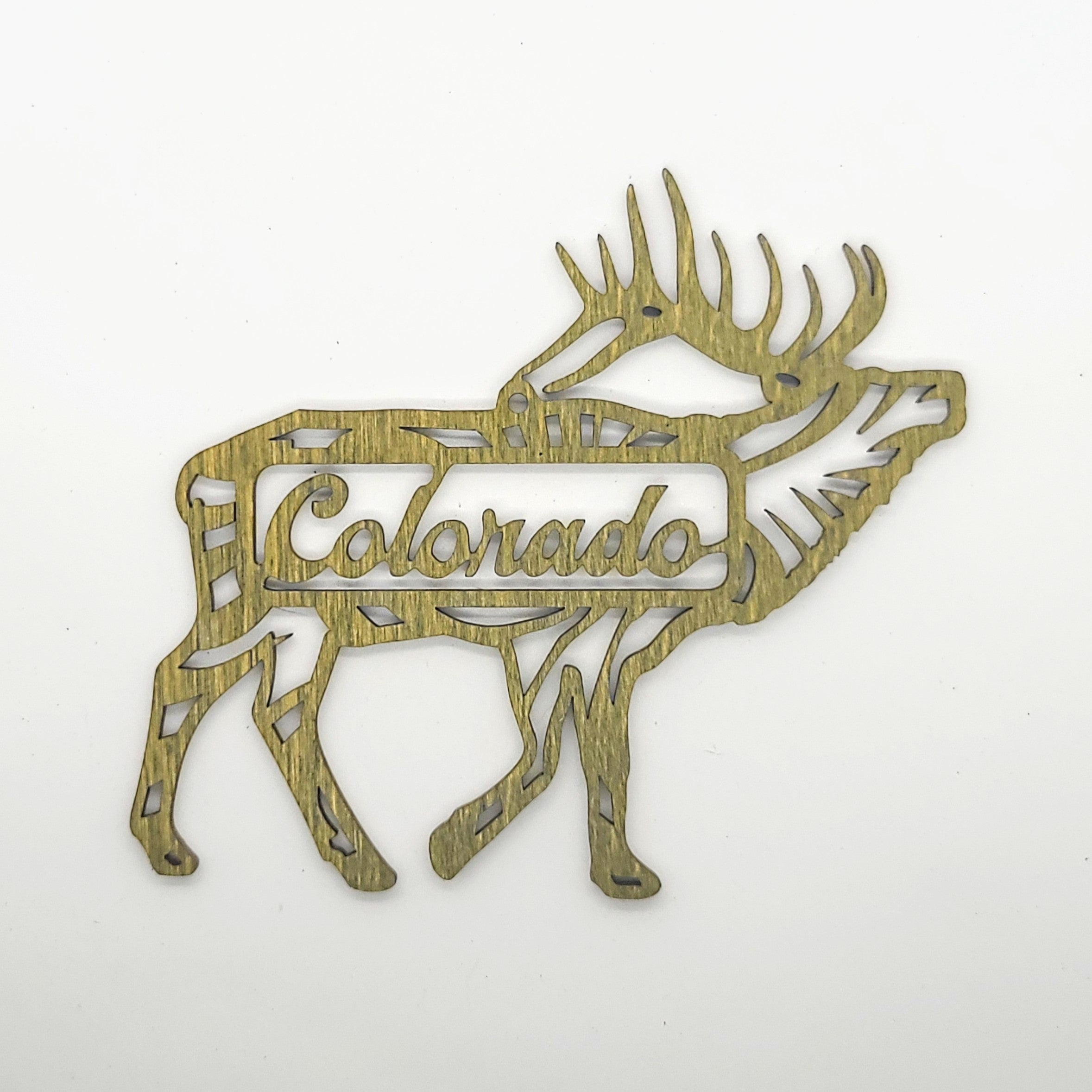 Colorado Elk Ornament