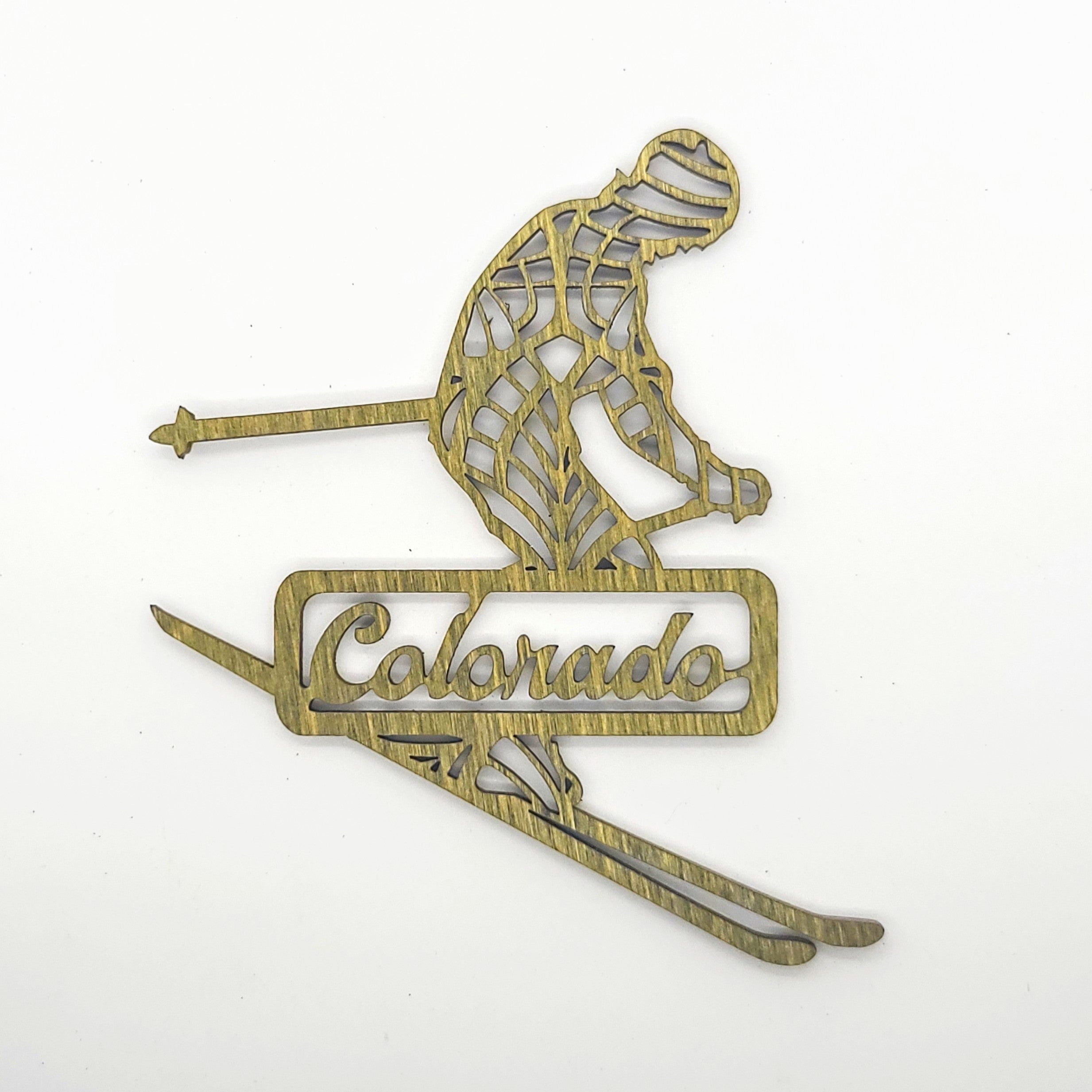 Colorado Skier Ornament