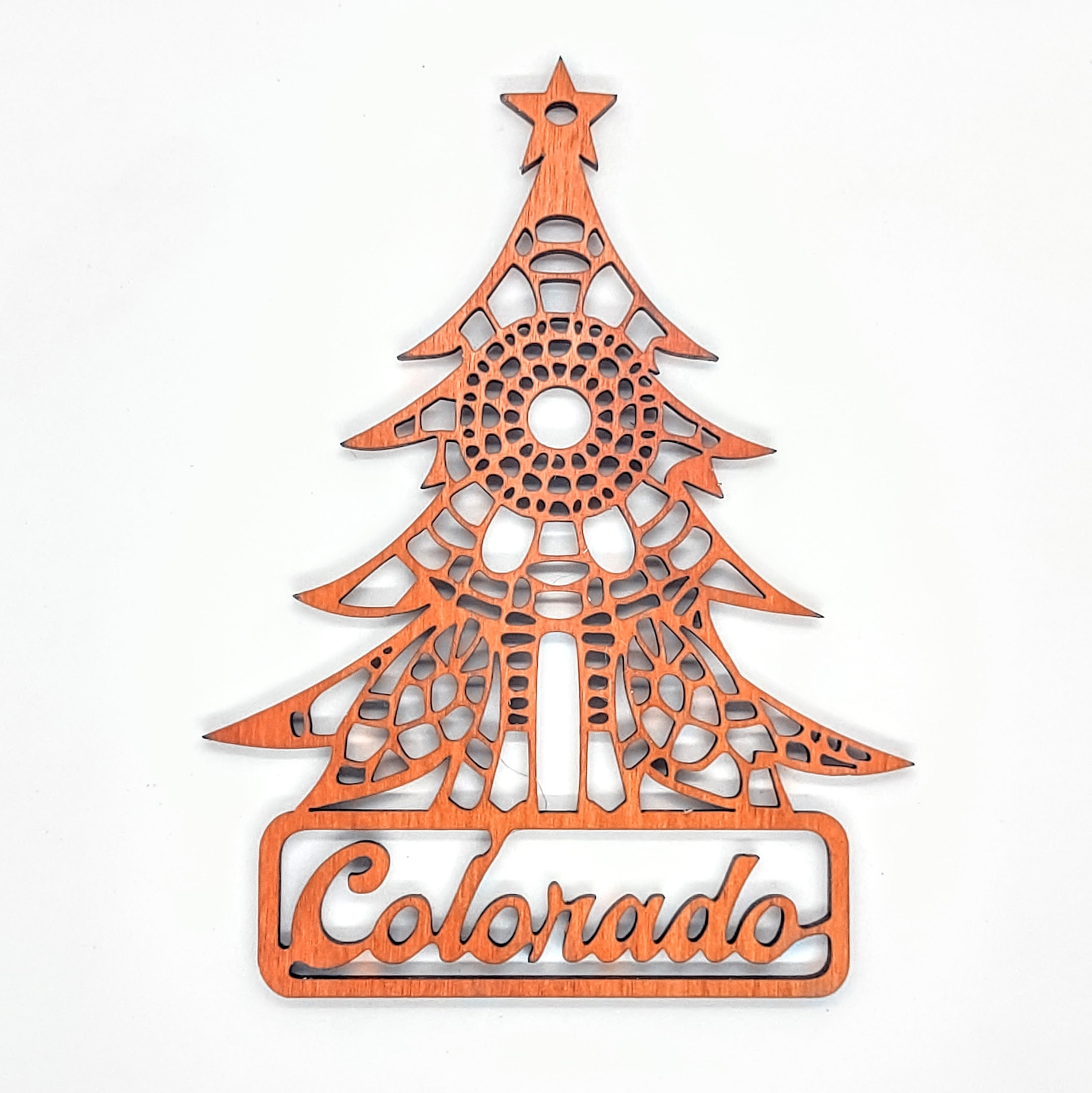 Colorado Holiday Tree Ornament